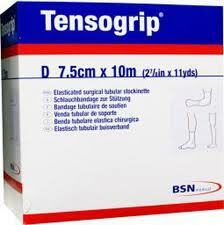 BX/1 TENSOGRIP TUBULAR ELASTIC SUPPORT BANDAGE 7.5CM X 10, SIZE D