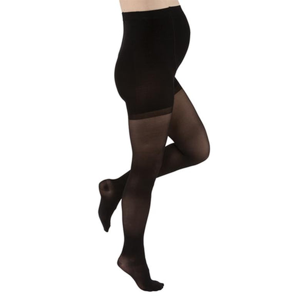 PR/1 JOBST ULTRASHEER WOMEN, MATERNITY, 20-30MMHG, SM, CLASSIC BLACK, CLOSED TOE ** Discontinued ** More info...
