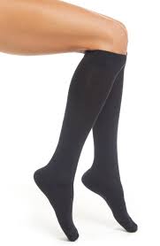 PR/1 JOBST OPAQUE 20-30MMHG KNEE-HIGH CLOSED-TOE SOFTFIT STOCKINGS XL ANTHRACITE LATEX-FREE