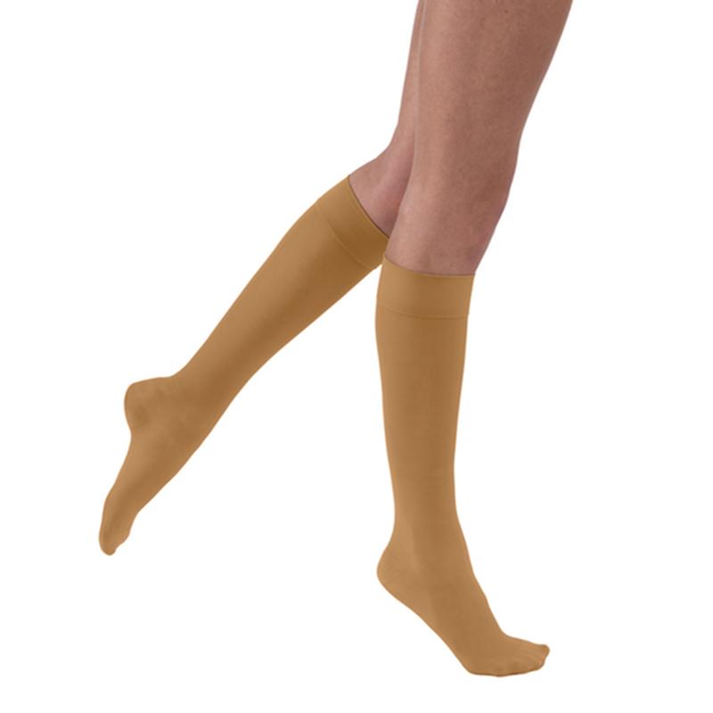 PR/1 JOBST ULTRASHEER WOMEN, KNEE HIGH PETITE, 15-20MMHG, LG, SUNTAN, CLOSED TOE More info...