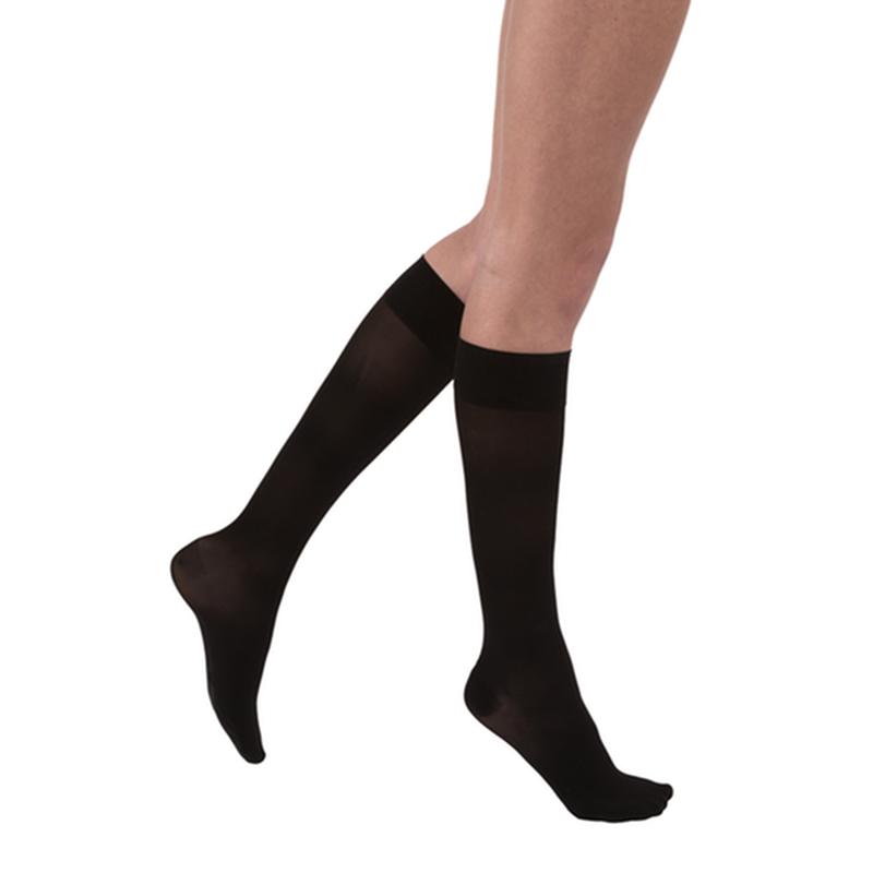 PR/1 JOBST ULTRASHEER WOMEN, KNEE HIGH PETITE, 20-30MMHG, XL, CLASSIC BLACK, CLOSED TOE More info...