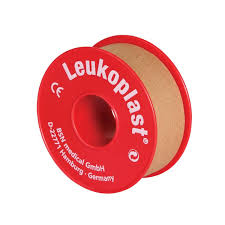 EA/1 LEUKOPLAST STRONG ADHESIVE DRESSING ROLL 6CM X 5M
