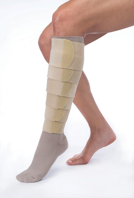 BX/1 JOBST FARROWWRAP STRONG READY-TO-WEAR LEGPIECE 30-40 MMHG, SMALL REGULAR, TAN More info...