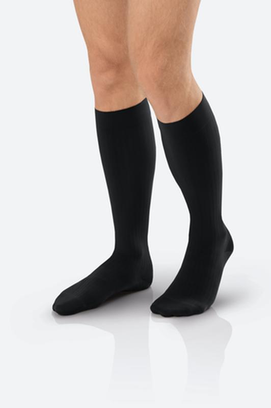 PR/1 JOBST AMBITION SOFT FIT, MEN, KNEE HIGH, 15-20MMHG, 6 REGULAR, BLACK, CLOSED TOE More info...