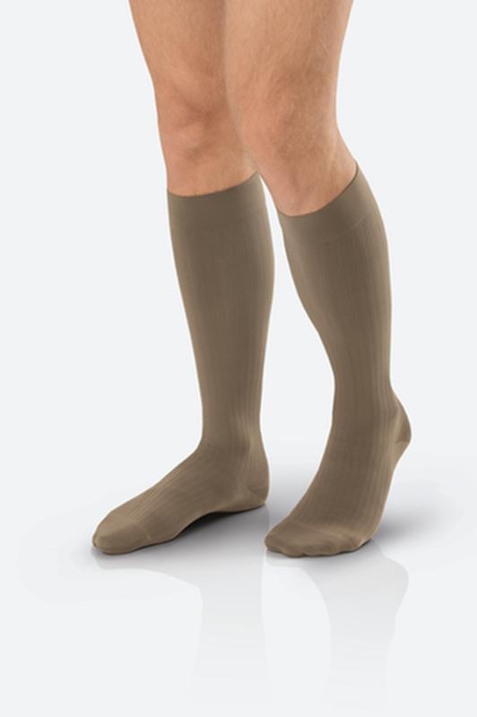 PR/1 JOBST AMBITION MEN, KNEE HIGH, 30-40MMHG, 6 LONG, KHAKI, CLOSED TOE ** Discontinued ** More info...