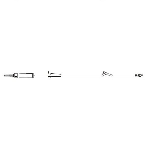 CS/100 CAREFUSION GRAVITY SET, PRIMARY ADMINISTRATION SET, 1 SPLIT SEPPTUM PORT, 2 PIECE, LUER LOCK,