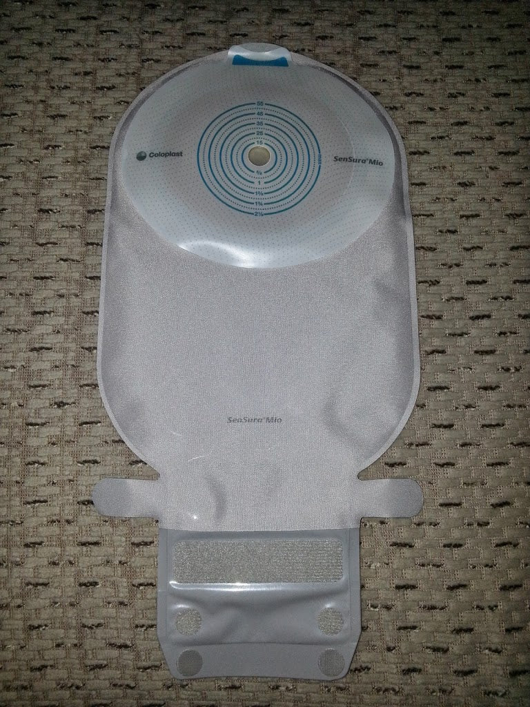 BX/10 SENSURA? MIO 1 PIECE, PRE-CUT 25MM, WIDE OUTLET, DRAINABLE, NON-CONVEX