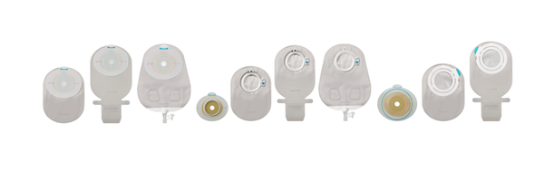 BX/30 SENSURA? MIO 2 PC CLICK POUCH, MAXI, CLOSED, FLANGE SIZE 50MM