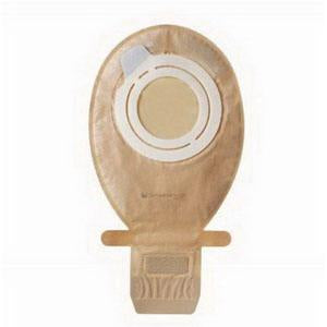 BX/20 SENSURA FLEX EASICLOSE WIDE-OUTLET DRAINABLE TRANSPARENT POUCH, FLANGE SIZE 3 1/2IN (90MM)
