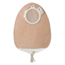 BX/10 SENSURA CLICK TRANSPARENT UROSTOMY POUCH, FLANGE SIZE 2IN (50MM)