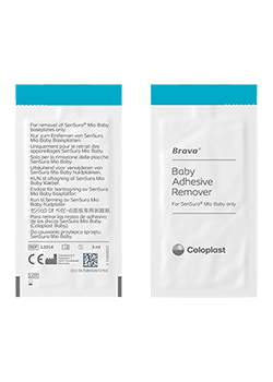 BX/30 BRAVA BABY ADHESIVE REMOVER WIPE
