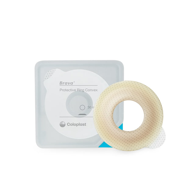 BX/10 BRAVA PROTECTIVE RING CONVEX 30/70MM 6.6MM FOR FLUSH & RETRACTED STOMAS