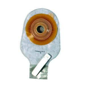 BX/10 ASSURA 1-PIECE CONVEX TRANSPARENT DRAINABLE POUCH, CUT-TO-FIT UP TO 1 3/4IN (43MM)
