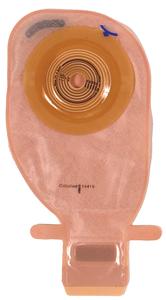 BX/10 ASSURA 1-PIECE CONVEX LIGHT OPAQUE DRAINABLE POUCH, PRE-CUT 1IN (25MM)