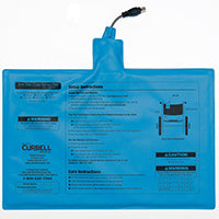 EA/1 CHAIR SENSOR PAD BLUE CORDED, TIMED (15" X 10) ONE YEAR LIFESPAN