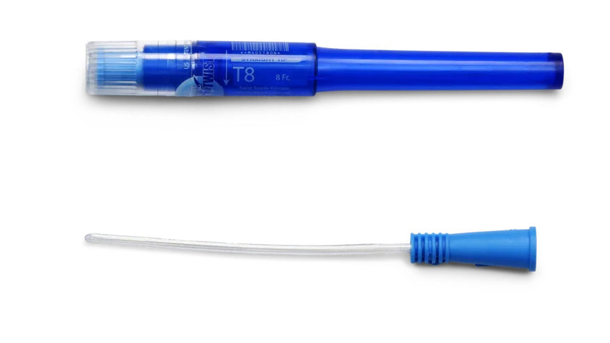 BX/30 CURE TWIST FEMALE CATH, PRE-LUBRICATED, 8FR, 6IN