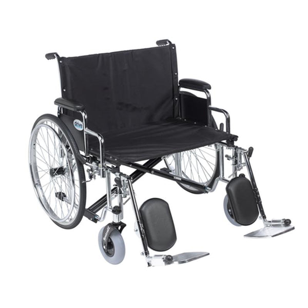 EA/1 SENTRA EC HEAVY-DUTY WHEELCHAIR 26" SEAT W/DETACHABLE DESK ARM & ELEVATED LEG REST 700LBS More info... * Drive Medical item surcharge included in sell