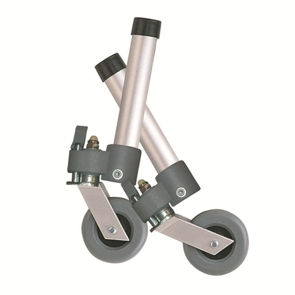 PR/1 LOCKING SWIVEL WALKER WHEELS WITH TWO SETS OF REAR GLIDES More info... * Drive Medical item surcharge included in sell