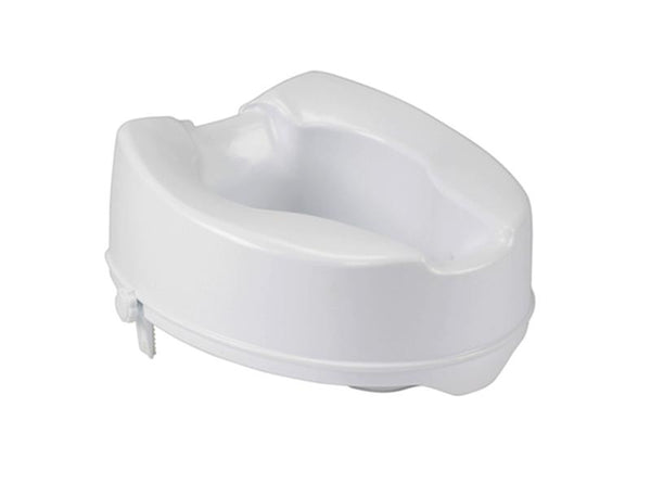 EA/1 RAISED TOILET SEAT WITH LOCK, STANDARD SEAT, 6" * Drive Medical item surcharge included in sell