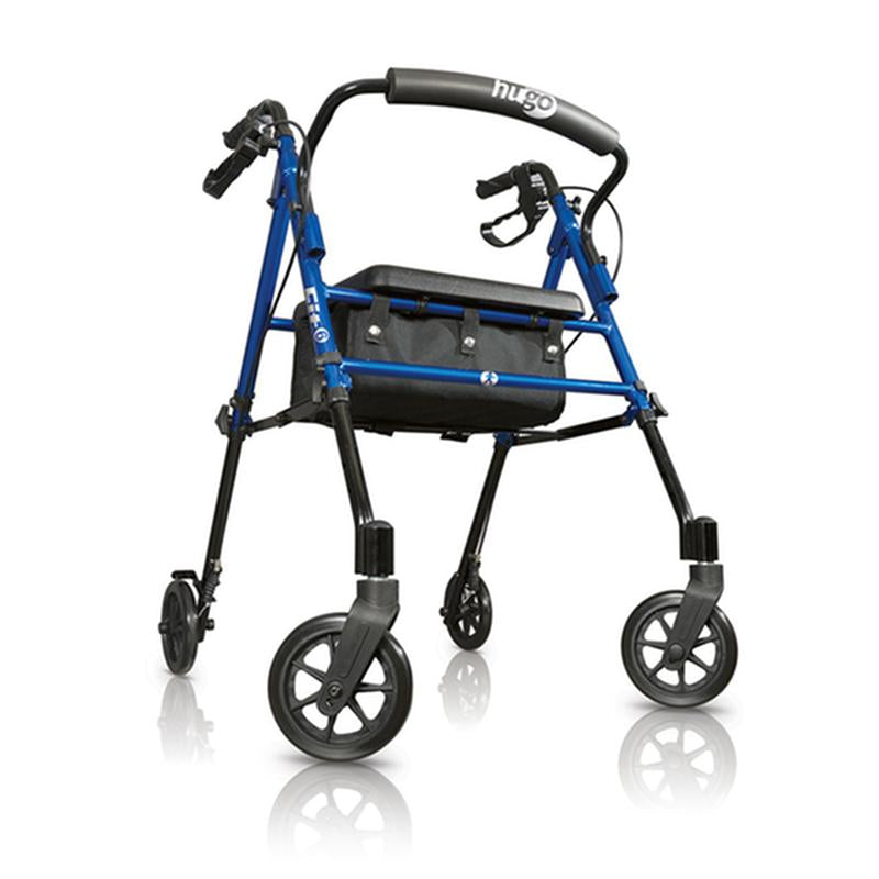 EA/1 FIT ROLLATOR ROLLING WALKER WITH PADDED SEAT, BACKREST AND STORAGE BAG, PACIFIC BLUE More info... * Drive Medical item surcharge included in sell