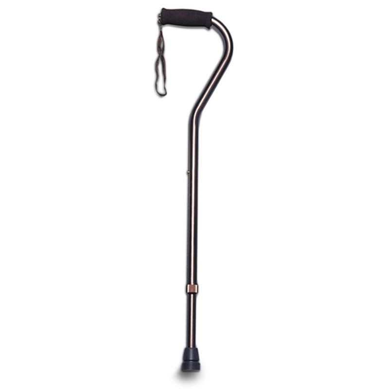 EA/1 ADJUSTABLE OFFSET HANDLE CANE WITH FOAM GRIP, BRONZE More info... * Drive Medical item surcharge included in sell