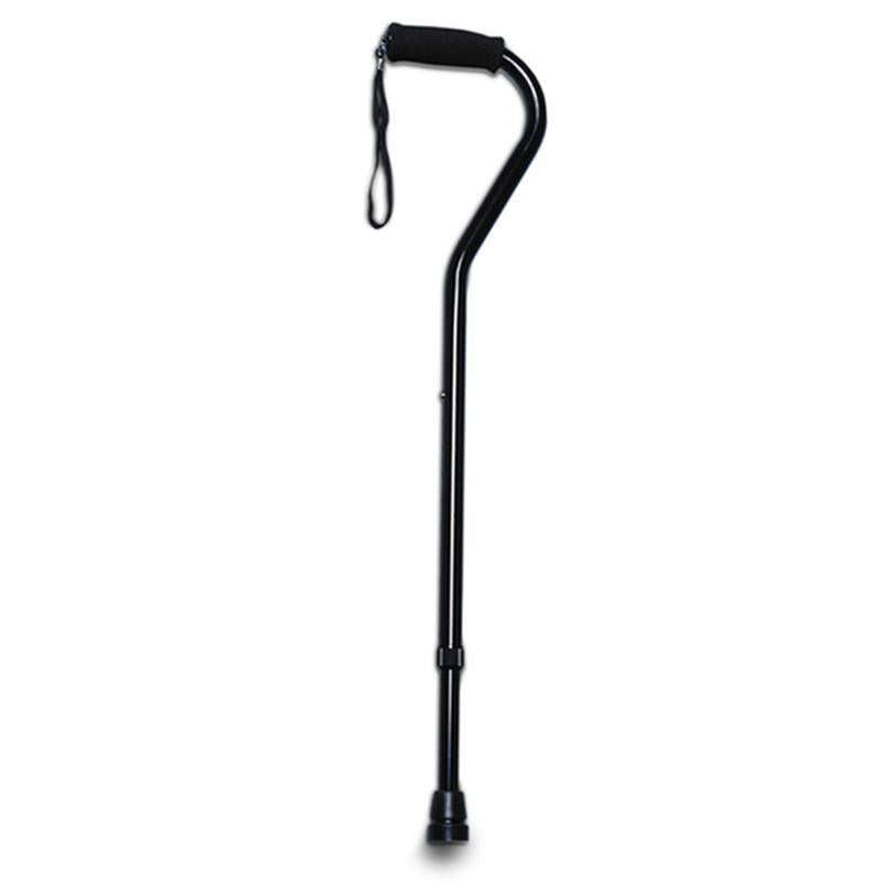 EA/1 ADJUSTABLE OFFSET HANDLE CANE WITH FOAM GRIP, BLACK More info... * Drive Medical item surcharge included in sell