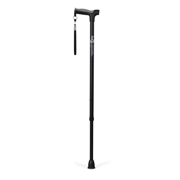 EA/1 ADJUSTABLE DERBY HANDLE CANE WITH REFLECTIVE STRAP, EBONY More info... * Drive Medical item surcharge included in sell