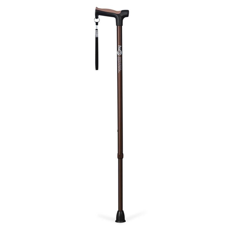 EA/1 ADJUSTABLE DERBY HANDLE CANE WITH REFLECTIVE STRAP, COCOA More info... * Drive Medical item surcharge included in sell