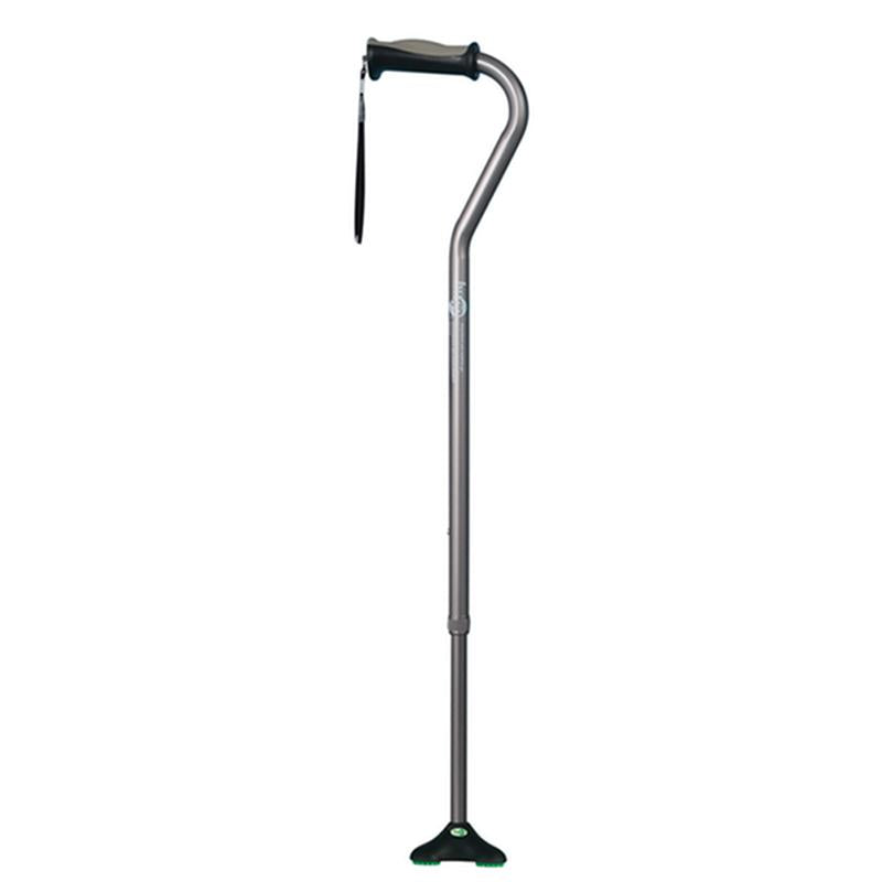 EA/1 QUADPOD OFFSET CANE WITH ULTRA STABLE CANE TIP, SMOKE More info... * Drive Medical item surcharge included in sell