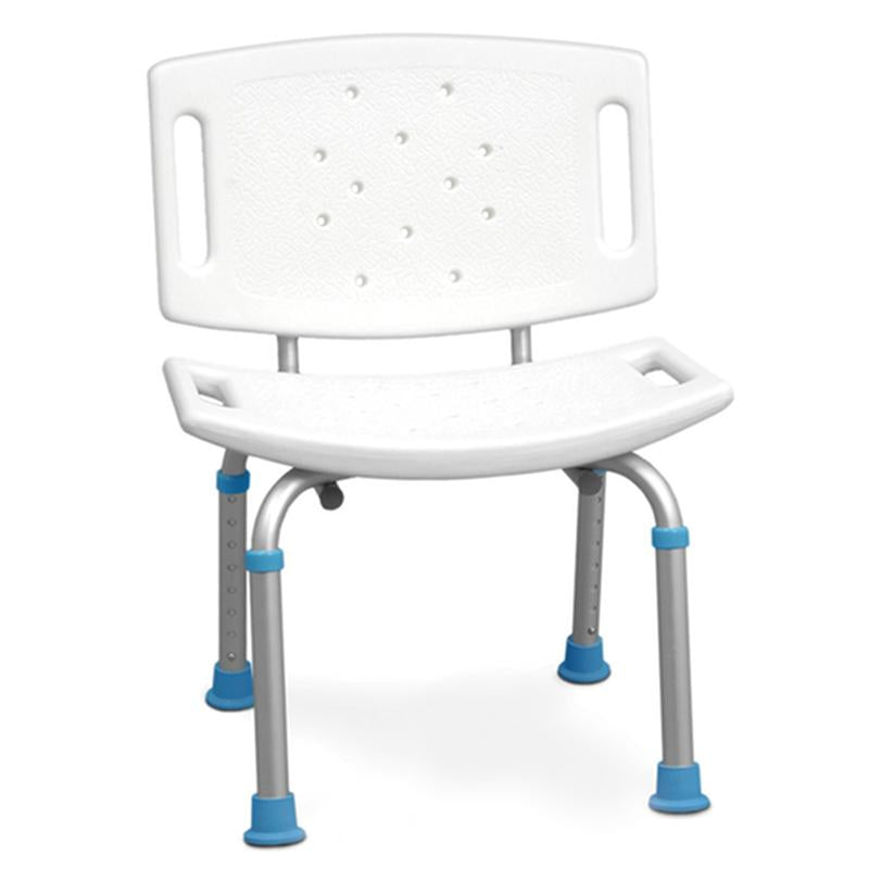 EA/1 ADJUSTABLE BATH AND SHOWER CHAIR WITH NON-SLIP SEAT AND BACKREST, WHITE More info... * Drive Medical item surcharge included in sell