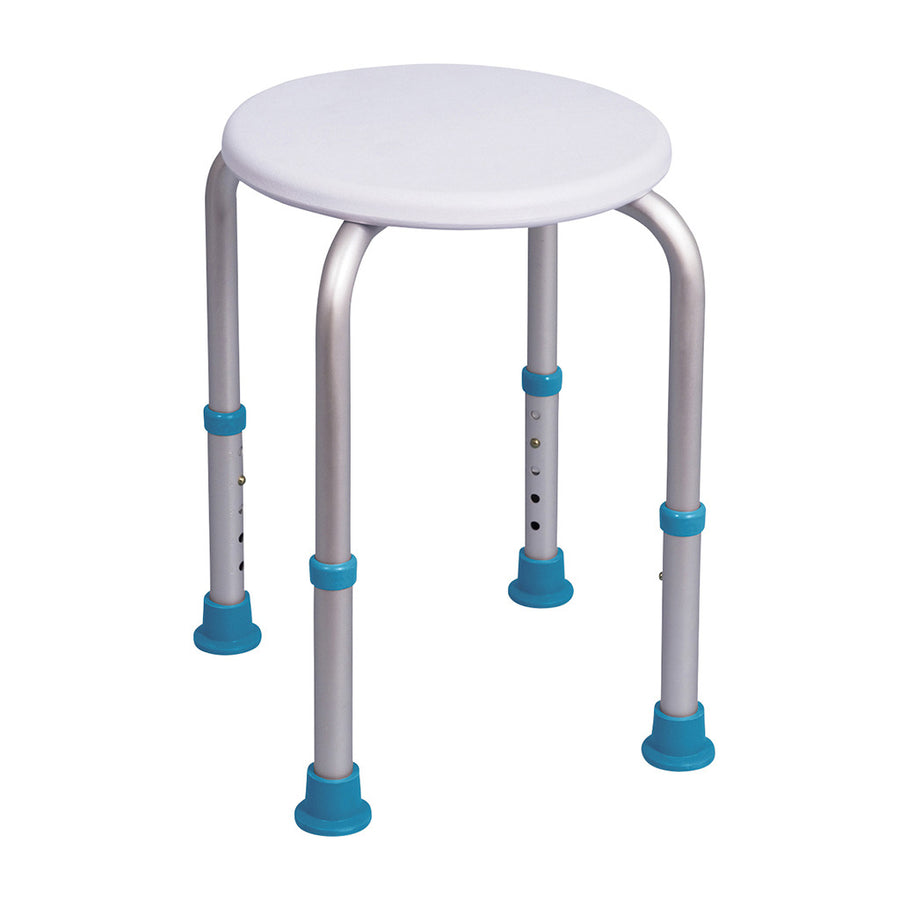 EA/1 AQUASENSE SHOWER STOOL, HEIGHT ADJ 18-22", 250LBS WT CAPACITY * Drive Medical item surcharge included in sell