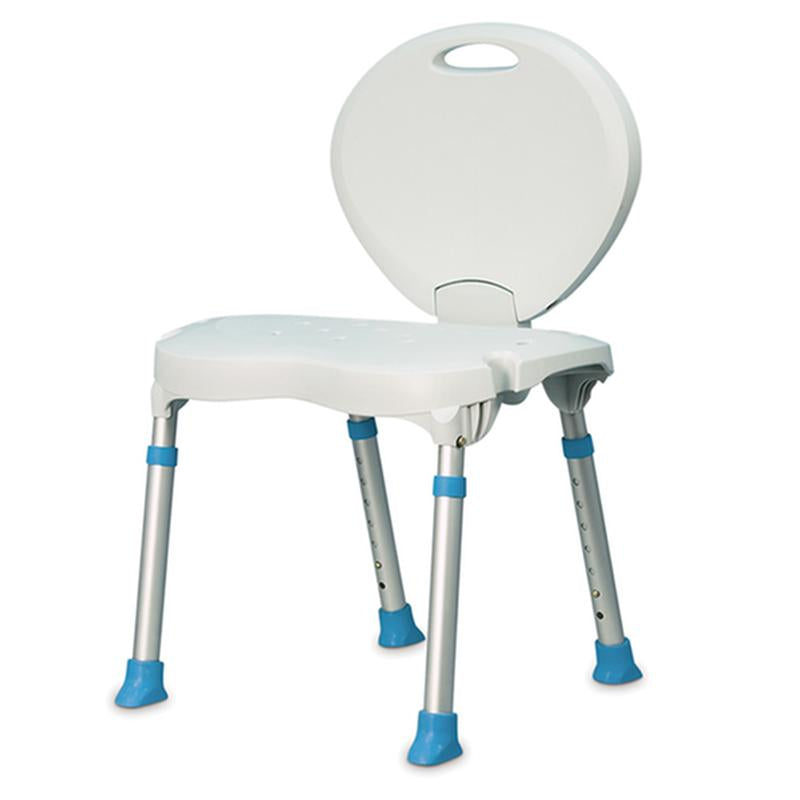 EA/1 FOLDING BATH AND SHOWER CHAIR WITH NON-SLIP SEAT AND BACKREST, WHITE More info... * Drive Medical item surcharge included in sell