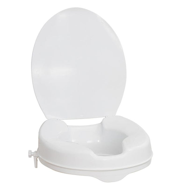 EA/1 RAISED TOILET SEAT WITH LID 2" WHITE More info... * Drive Medical item surcharge included in sell