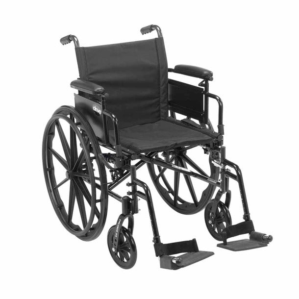 EA/1 DRIVE MEDICAL CRUISER X4, ADJ FULL ARM, ELEVATING LEG RESTS. More info... * Drive Medical item surcharge included in sell