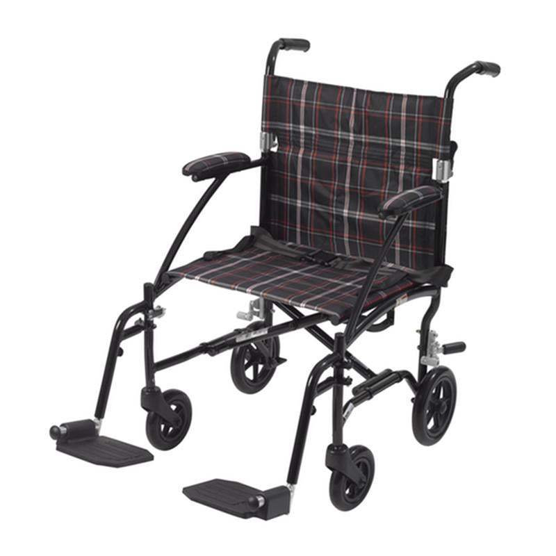 EA/1 FLY LITE ULTRA LIGHTWEIGHT TRANSPORT WHEELCHAIR, BLACK More info... * Drive Medical item surcharge included in sell