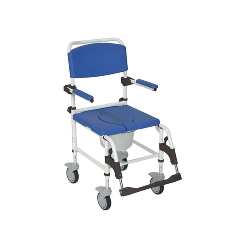 EA/1 ALUMINUM SHOWER COMMODE TRANSPORT CHAIR More info... * Drive Medical item surcharge included in sell