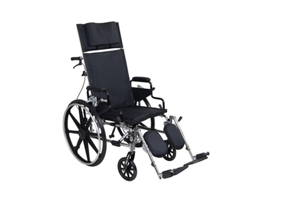 EA/1 VIPER PLUS GT FULL RECLINING WHEELCHAIR, DETACHABLE DESK ARMS, 18" SEAT More info... * Drive Medical item surcharge included in sell