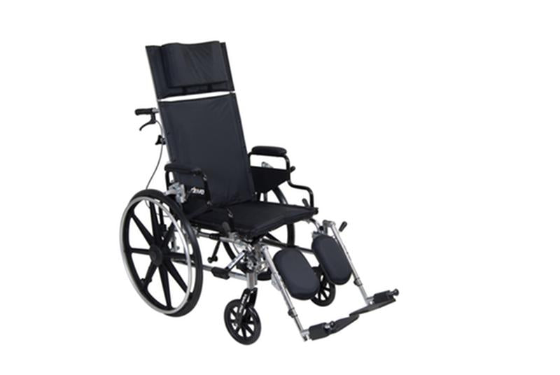 EA/1 VIPER PLUS GT FULL RECLINING WHEELCHAIR, DETACHABLE DESK ARMS, 18" SEAT More info... * Drive Medical item surcharge included in sell