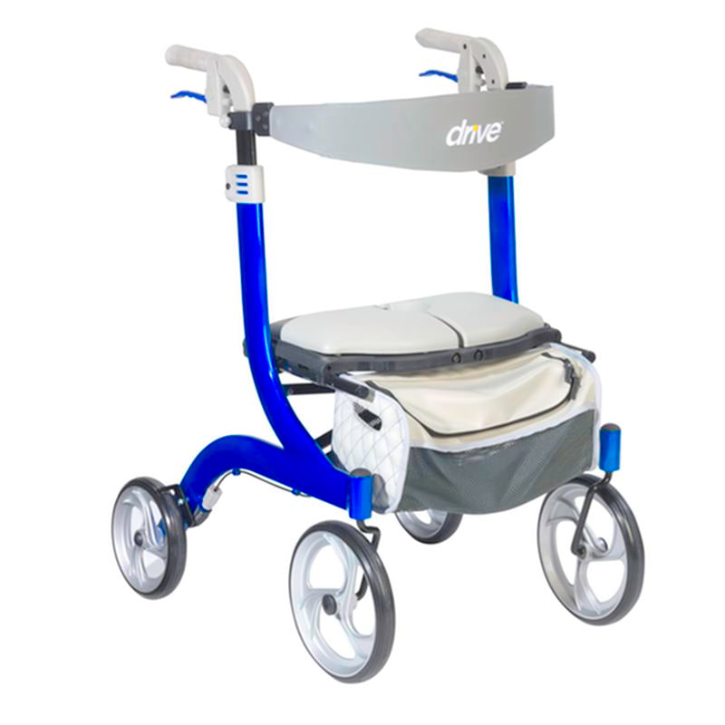 EA/1 NITRO DLX EURO STYLE ROLLATOR ROLLING WALKER, SLEEK BLUE More info... * Drive Medical item surcharge included in sell