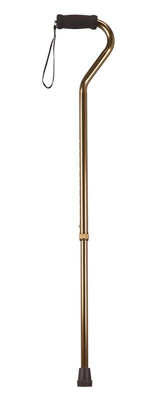 EA/1 FOAM GRIP OFFSET HANDLE WALKING CANE, BRONZE More info... * Drive Medical item surcharge included in sell