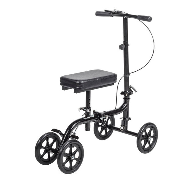 EA/1 ECO FOLDING KNEE WALKER ADJUSTABLE HANDLEBAR & PADDED LEG SUPPORT UNIVERSAL 8" WHEELS (350LBS) * Drive Medical item surcharge included in sell