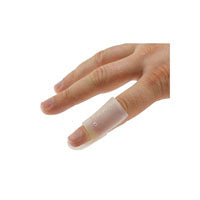 EA/1 STAX FINGER SPLINT SIZE 2 MALLET FINGER OPEN-TIP CLEAR PLASTIC NON-STERILE LATEX-FREE