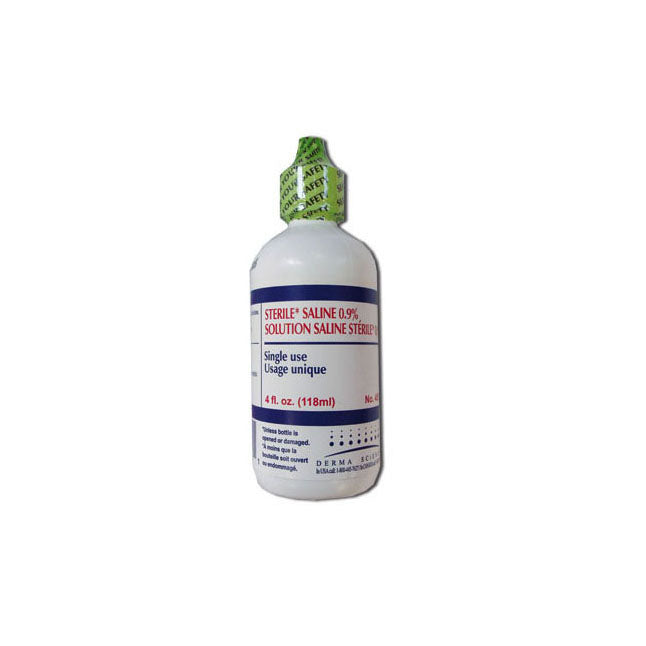 EA/1 SALINE STERILE 4OZ (118 ML)