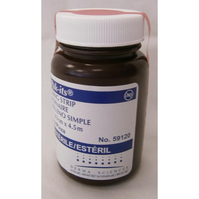 EA/1 PAK-ITS PLAIN PACKING GAUZE, SIZE 1/4IN X 5Y