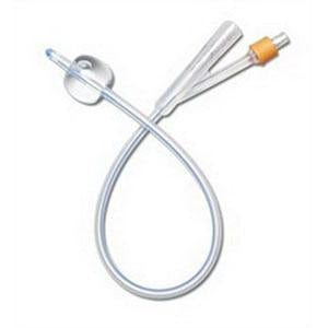 BX10 MEDLINEB. INDUSTRIES 2-WAY SILICONE FOLEY CATHETER 16FR 30CC BALLOON CAPACITY, 100% SILICONE, L