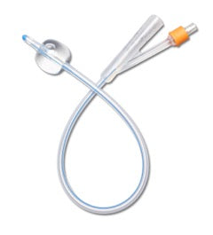 BX/10 100% SILICONE 2-WAY FOLEY CATH, 20FR 30CC, REINFORCED TIP, STRL