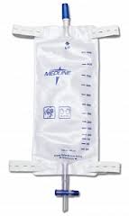 EA/1 LEG BAG WITH COMFORT STRAPS, SLIDE TAP DRAIN PORT, 900ML More info...