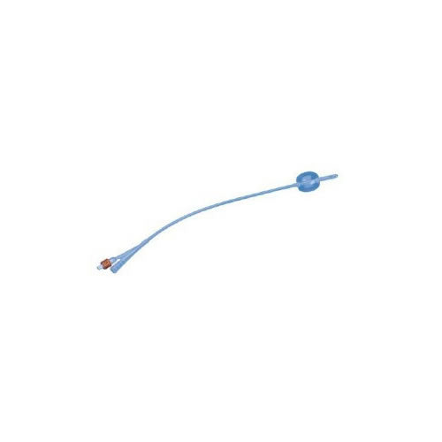 BX/10 FOLEY CATHETER 2-WAY COUDE-TIP 28FR 30CC SILICONE-COATED LARGE SMOOTH EYES STERILE LATEX DISPO