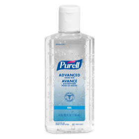 EA/1 PURELL ADVANCED MOISTURIZING GEL HAND SANITIZER 118ML BOTTLE