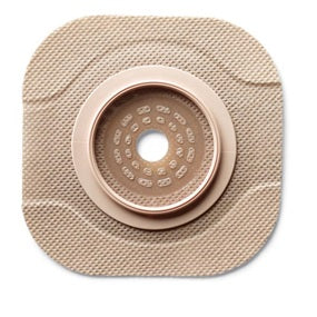 BX/5 NEW IMAGE 2-PIECE CERAPLUS POUCH CUT-TO-FIT 2 3/4" FLAT SKIN BARRIER W/ TAPE BORDER <2 1/4" STO